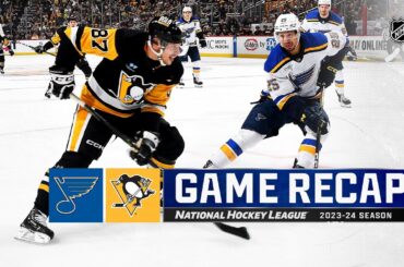 Blues @ Penguins 12/30 | NHL Highlights 2023