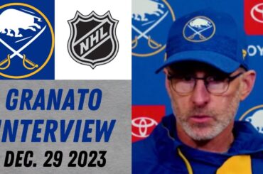 Don Granato After Practice Interview (12/29/2023)