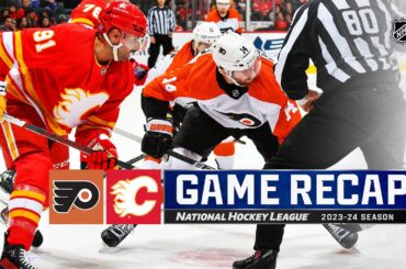 Flyers @ Flames 12/31 | NHL Highlights 2023