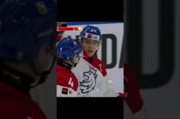 Jiří Kulich scores a goal vs Norway - WJC 2024 #shorts #czech #hockey #worldjuniors