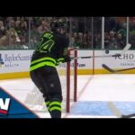 Roope Hintz Bats It Out Of The Air As Stars Run It Up On Blackhawks