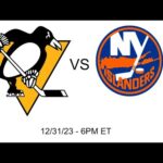 Live Reaction: Pittsburgh Penguins vs New York Islanders @Savagegamer2413!! - 12/31/23 - #PITvsNYI