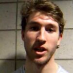 CC at North Dakota postgame interview with Jaccob Slavin