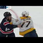 Tom Wilson Fights Michael McCarron