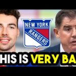 This Is TERRIBLE For the New York Rangers!