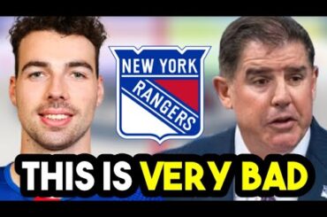 This Is TERRIBLE For the New York Rangers!