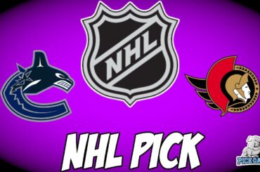 Vancouver Canucks vs Ottawa Senators 1/2/24 NHL Free Pick | NHL Betting Tips