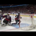 Tim Stützle Makes Save On Jeff Skinner