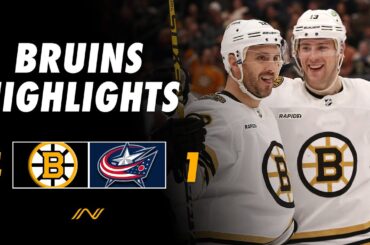 Bruins Highlights & Analysis: Boston Rings In New Year With Convincing Win Over Blue Jackets