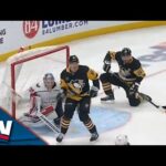 Penguins' Sidney Crosby Bats Home Rebound For His 21st Goal Of Season