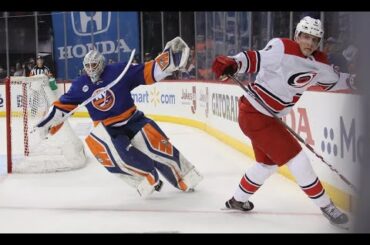 Robin Lehner Turnovers in Game 1 vs Carolina Hurricanes