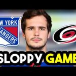 New York Rangers LOSE BIG Against Carolina Hurricanes!