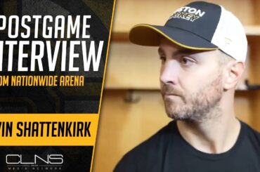 Kevin Shattenkirk Postgame Interview | Bruins vs Blue Jackets