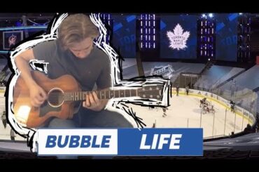 NHL BUBBLE LIFE #4 - GUITAR, GOLF & GAME 1 | Kasimir Kaskisuo Vlog - Toronto Maple Leafs