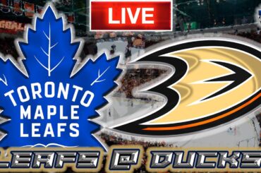 Toronto Maple Leafs vs Anaheim Ducks LIVE Stream Game Audio  | NHL LIVE Stream Gamecast & Chat