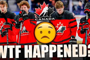 WTF HAPPENED TO TEAM CANADA? 2024 WORLD JUNIOR TEAM DISASTER… (LOSS VS CZECHIA, TOP NHL PROSPECTS)