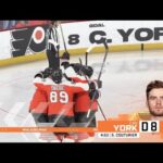 NHL 24 - Cam York (Philadelphia Flyers) Scores the First 3!