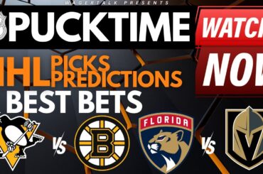 NHL Predictions, Picks & Odds | Penguins vs Bruins | Avalanche vs Stars | PuckTime Jan 4