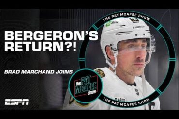 Brad Marchand talks ‘mind of a goldfish’ & Patrice Bergeron’s return?! | The Pat McAfee Show