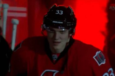 #33 Jakob SIlfverberg Enters the Scotiabank Place (HD)