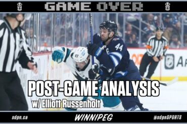 Jets vs San Jose Sharks Post Game Analysis - Jan 4, 2024 | Game Over: Winnipeg