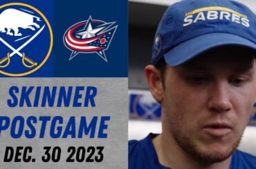 Jeff Skinner Postgame Interview vs Columbus Blue Jackets (12/30/2023)