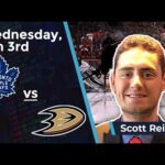 Free NHL Betting Pick- Toronto Maple Leafs vs. Anaheim Ducks, 1/3/2024: Scott's Selections