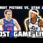 Utah Jazz vs Detroit Pistons Post Game