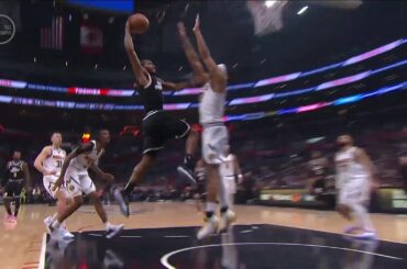 Kawhi Leonard and John Wall POSTERIZE Zeke Nnaji