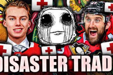 DISASTER IN CHICAGO: BLACKHAWKS MAKE A DESPERATE TRADE W/ PENGUINS (CONNOR BEDARD INJURED + FOLIGNO)