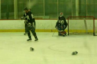 Goalie Dustin Tokarski at Tampa Bay Lightning rookie camp