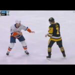 Matt Martin Fights John Ludvig 7 Seconds Into Game