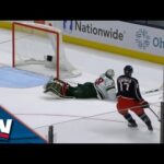 Marc-André Fleury Changes His Mind Halfway To The Bench, Makes Diving Save To Spark Wild Goal