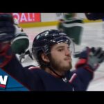 Blue Jackets' Cole Sillinger Completes Second Career Hat Trick To Give Team Late Lead Over Wild