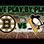 Boston Bruins vs Pittsburgh Penguins Live Play By Play And Reactions #bruins #penguins #nhl #live