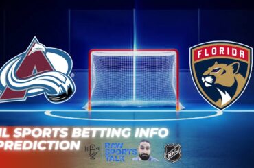 Colorado Avalanche VS Florida Panthers : NHL Betting Info For 1/6/24