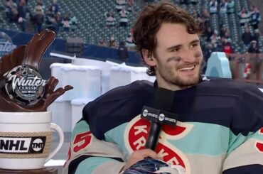 Kraken's Joey Daccord Joins NHL on TNT After Winning Winter Classic MVP