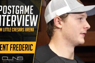 Trent Frederic on His CONFIDENCE After Bruins 5-3 Win vs Red Wings | Postgame Interview 12/31/23