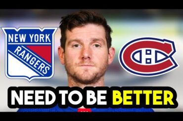 New York Rangers LOSE CLOSE GAME Against Montreal Canadiens!