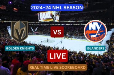 Vegas Golden Knights Vs New York Islanders LIVE Score UPDATE Today Hockey NHL Season Jan 06 2024