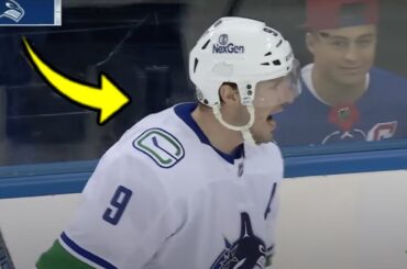 The Canucks just made a STATEMENT against the Rangers…