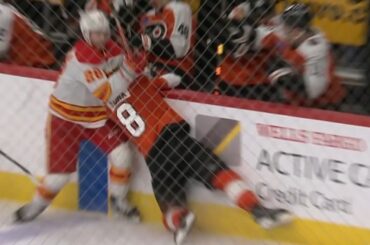 Elias Lindholm Given 2 Minute Elbow Penalty After Hit On Cam York