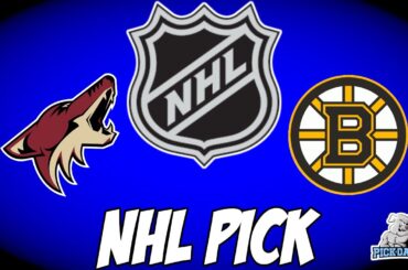 Arizona Coyotes vs Boston Bruins 1/9/24 NHL Free Pick | NHL Betting Tips