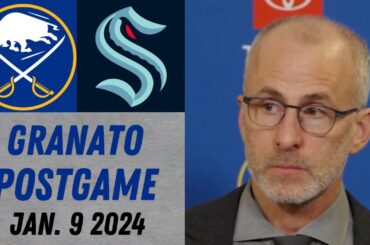 Don Granato Postgame Interview vs Seattle Kraken (1/9/2024)