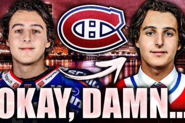 MORE SHOCKING CONVERSATIONS ON DAVID REINBACHER… (Montreal Canadiens, Habs Top Prospects)