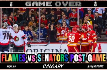 Flames vs Senators Game Recap - Jan 9, 2024 | Game Over: Calgary & Ottawa