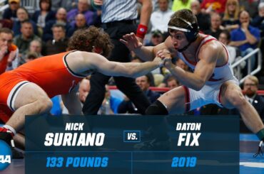 Nick Suriano vs. Daton Fix: FULL 2019 NCAA Championship match at 133 pounds