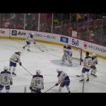 Buffalo Sabres goalie Ukko-Pekka Luukkonen warms up 1/4/24