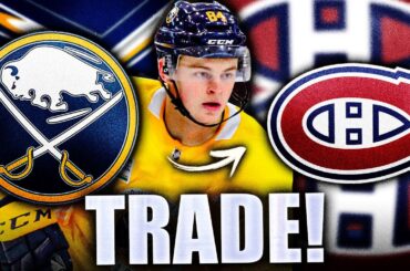 HABS & SABRES MAKE A VERY INTERESTING TRADE… MONTREAL CANADIENS GET FREE PROSPECT (Filip Cederqvist)