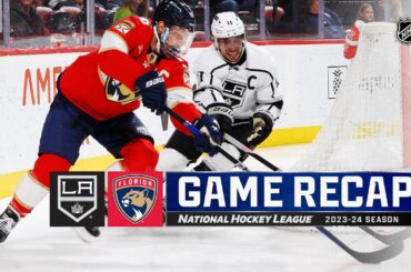 Kings @ Panthers 1/11 | NHL Highlights 2024